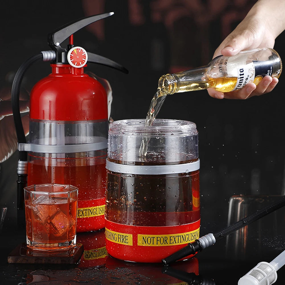 Fire Extinguisher Beverage Dispenser